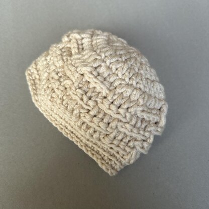 Chunky beanie hat