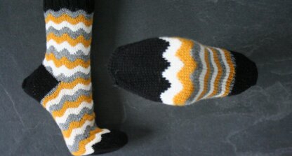 Zickzacksocken