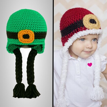Crochet Christmas Santa / Leprechaun Hat