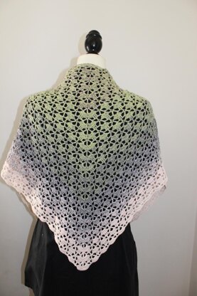 Daisy Field Shawl / Scarf