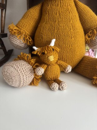 Mini Highland Cow