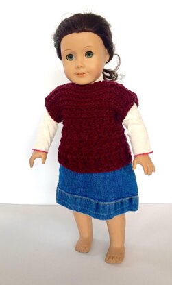 Ruth Pullover for American Girl Dolls