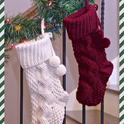 Big Bold Cabled Stocking