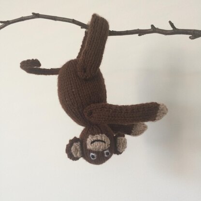 Monkey soft toy plushie amigurumi