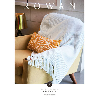 Foster Throw in Rowan Handknit Cotton - Downloadable PDF