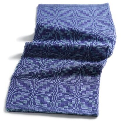 Valley Yarns #53 Baby Blanket in Colonial Double Weave PDF