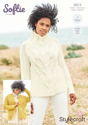 Women Jumpers in Stylecraft Softie - 9814 - Downloadable PDF