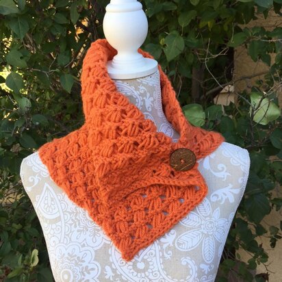 Indian Cross Stitch Cowl