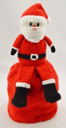 Santa Snowman Topsy Turvey Doll