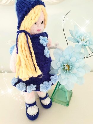 Forget-Me- Not Flower Fairy