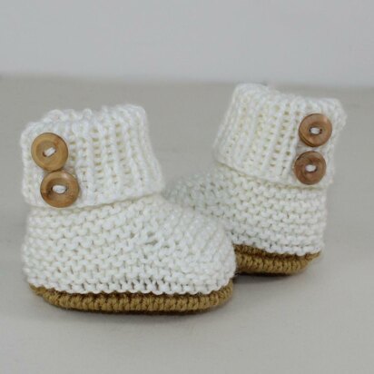 Baby Simple Unisex Booties