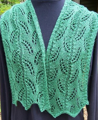 Blooming Liriope scarf