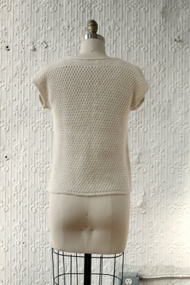 Solis Sweater in Manos del Uruguay Silk Blend Semi-Solid - 2013C