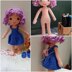 Crochet doll pattern, Amigurumi doll, Doll HaNa