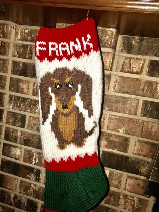 Dachshund Stocking