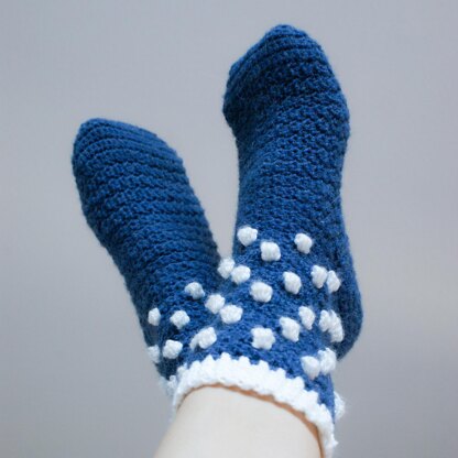 Snowfall Slipper Socks