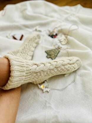 Cozy Christmas socks