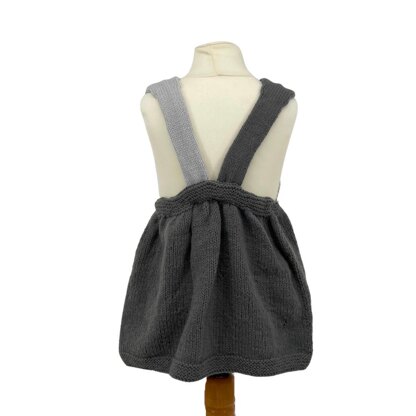 Peppy Puppy Pinafore Dress