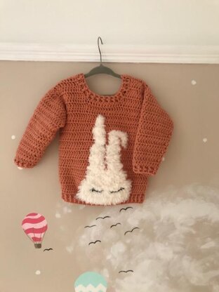 Peeking Bunny Jumper