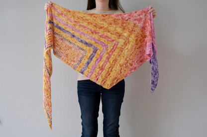 Afterglow Shawl