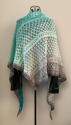 Flat Triangular Scarf "Charis"