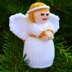 Christmas Angel Doll Knitting Pattern - Toy Knitting Pattern