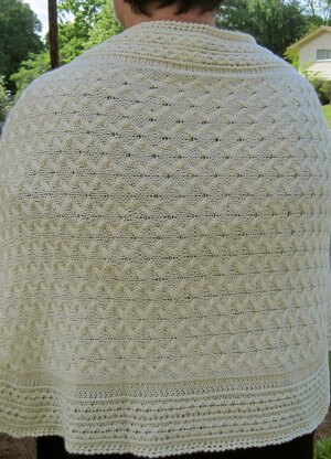 Longford Cuffed Shawl