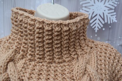 Sandy cable sweater