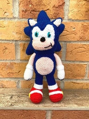 Sonic The Hedgehog Crochet Patterns Crochet Pattern By Teenie Crochets 