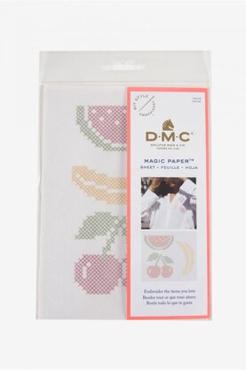 DMC Magic Paper Fruits Cross Stitch Sheet