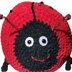 Ladybug Amigurumi with Blanket Yarn