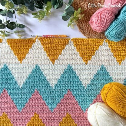 Cosy Chevron Blanket