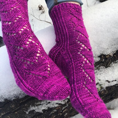 Like Boots or Hearts - knitting pattern