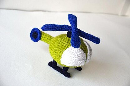 Helicopter Crochet Pattern, Helicopter Amigurumi