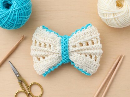 Crochet Bow Pdf + Video Tutorial
