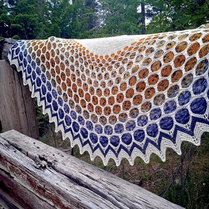 Bubbles Shawl