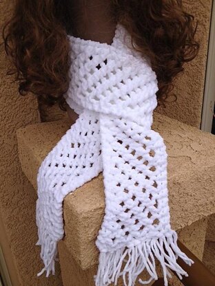 Lattice Stitch Scarf