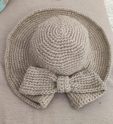 Crochet Coquette Sun Hat Pattern