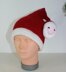 Childrens Santa Head Christmas Hat