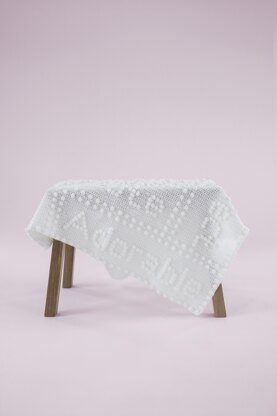 Precious Words One-Piece Baby Blanket