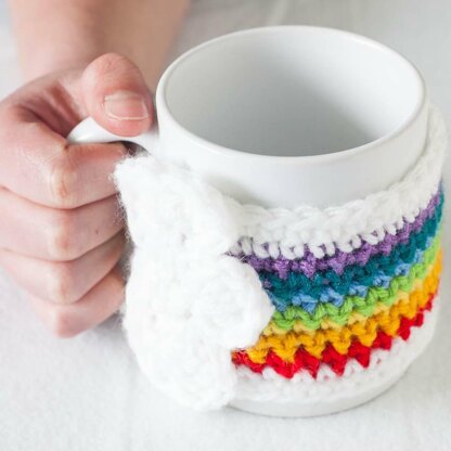 Rainbow Mug Cozy