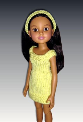 Sun Dress fits 18 inch slim doll, BFC, Inc. Doll