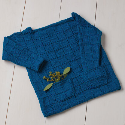 Kyanite Sweater in Valley Yarns Haydenville DK - 907 - Downloadable PDF