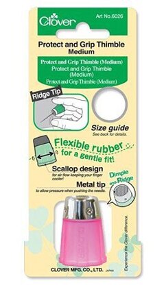 Clover Protect and Grip Thimble - Medium