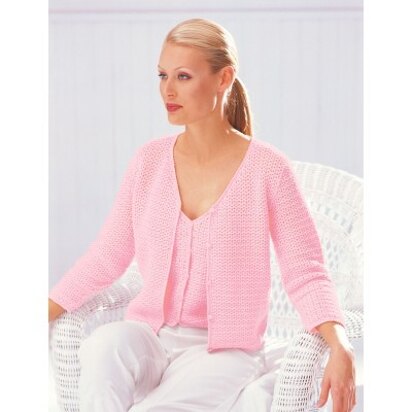 Pretty Twin Set in Patons Grace