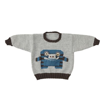 Monster Pocket Pal Sweater and Toy