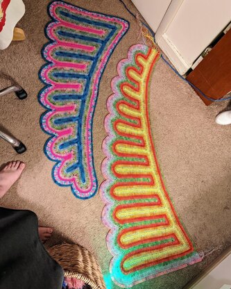 Spherio Dragon Tail Shawl