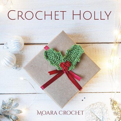 Crochet Holly Leaf