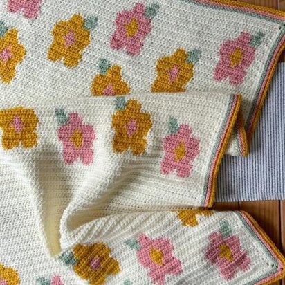 Ditsy Florals Blanket