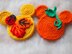 Set of 4 Autumn Mickey Mouse Ornaments
